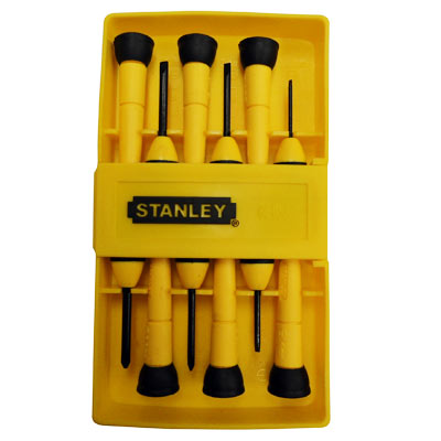 Juego de destornilladores de precision stanley